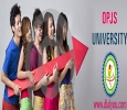 OPJS University Pharmacology Department admission criteria